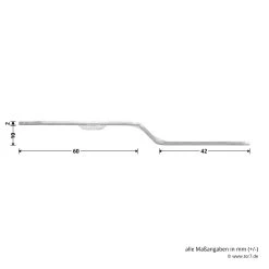 Hörmann Dübellaschen S61 -Bester Türzubehör Geschäft 549521 hoermann duebellaschen lasche seite masse
