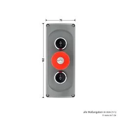 Hörmann Drucktaster DTNA 30 19 Hörmann Drucktaster DTNA 30 -Bester Türzubehör Geschäft 637043 drucktaster dtna 30 breite hoehe