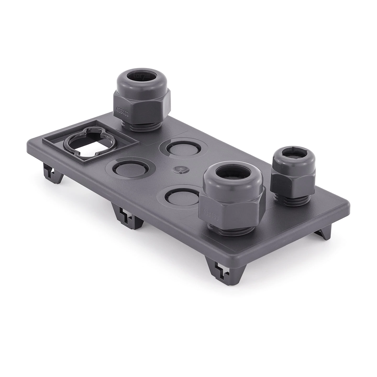 Hörmann Flanschdeckel Unten, Mit Verschraubungen 1 Hörmann Flanschdeckel Unten, Mit Verschraubungen