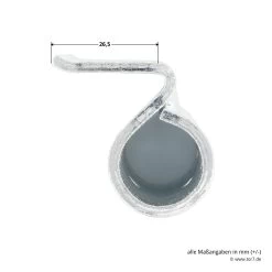 Hörmann Flügelteil FE Verzinkt, Nicht Verstellbar, H8-5/MZ 7 Hörmann Flügelteil FE Verzinkt, Nicht Verstellbar, H8-5/MZ -Bester Türzubehör Geschäft 690407 hoermann fluegelteil fe verzinkt nicht verstellbar fuer h8 5 mz masse 2