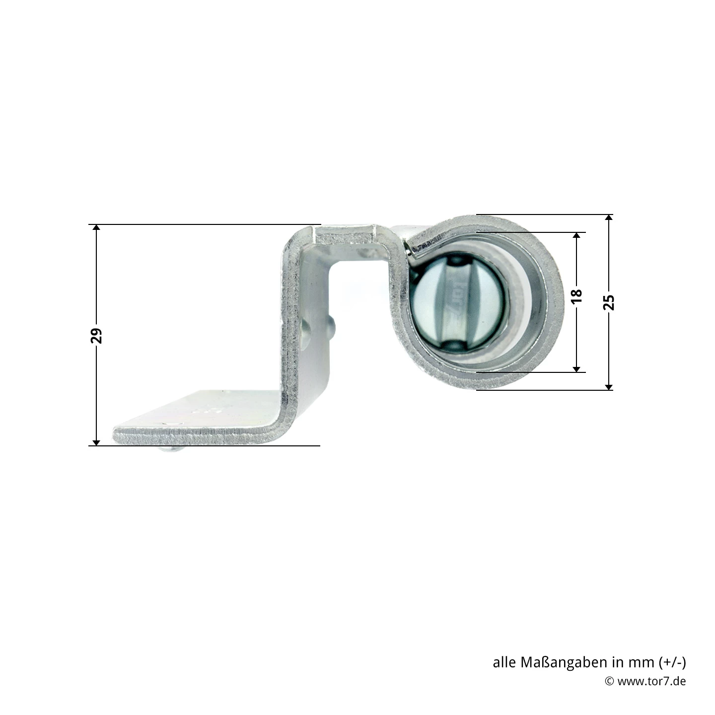 Hörmann Rahmenteil FE Verzinkt, Quadro 6 Hörmann Rahmenteil FE Verzinkt, Quadro – Bild 6
