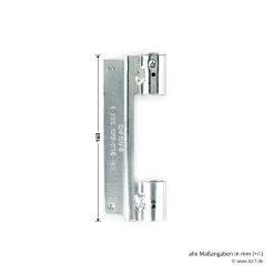Hörmann Rahmenteil FE Verzinkt, Quadro 10 Hörmann Rahmenteil FE Verzinkt, Quadro -Bester Türzubehör Geschäft 691051 hoermann rahmenteil fe federband verzinkt fuer quadro hoehe