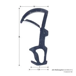 Hörmann Beipackbeutel Rauchschutz, Dichtung 6,20 M, Eckzarge 15 Hörmann Beipackbeutel Rauchschutz, Dichtung 6,20 M, Eckzarge -Bester Türzubehör Geschäft 691356 hoermann beipackbeutel dichtung 6 20 m eckzarge h 8 5 rs qd rs qd masse