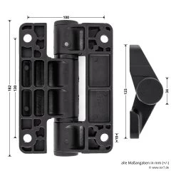 Hörmann Aluminium-Druckgussband, Aufliegend -Bester Türzubehör Geschäft 766664 hoermann aluminium druckgussband aufliegend masse
