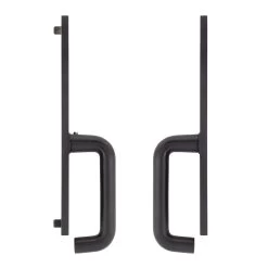 Hörmann Aluminium-Drückergarnitur, Schloss Einliegend, PZ 60/60 Mm -Bester Türzubehör Geschäft 770299 hoermann aluminium drueckergarnitur schloss einliegend pz 60 60 mm seitenansicht