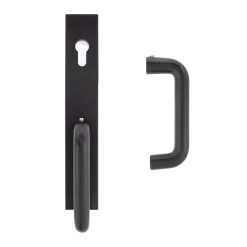 Hörmann Aluminium-Drückergarnitur, Schloss Aufliegend, PZ 60/48 Mm