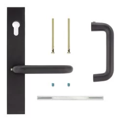 Hörmann Aluminium-Drückergarnitur, Schloss Aufliegend, PZ 60/48 Mm 7 Hörmann Aluminium-Drückergarnitur, Schloss Aufliegend, PZ 60/48 Mm -Bester Türzubehör Geschäft 770442 hoermann aluminium drueckergarnitur schloss aufliegend pz 6048 mm lieferumfang