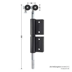 Hörmann Entlastungsrolle Für Kupplung 400 Mm, M12, DIN Links, Zwischenliegend 8 Hörmann Entlastungsrolle Für Kupplung 400 Mm, M12, DIN Links, Zwischenliegend -Bester Türzubehör Geschäft 772633 hoermann entlastungsrolle 400mm m12 din links zwischenliegend masse bild 1