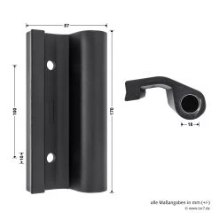 Hörmann Entlastungsrolle Mit Einfach-Bandteil 360 Mm, M12, DIN Links, Zwischenliegend -Bester Türzubehör Geschäft 772635 hoermann entlastungsrolle mit einfach bandteil 360mm m12 din links zwischenliegend masse bild 2