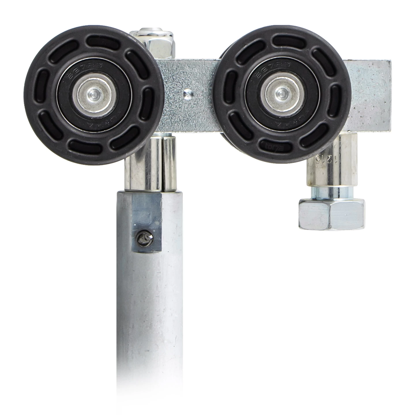 Hörmann Entlastungsrolle Mit Einfach-Bandteil 360 Mm, M12, DIN Rechts, Zwischenliegend 2 Hörmann Entlastungsrolle Mit Einfach-Bandteil 360 Mm, M12, DIN Rechts, Zwischenliegend – Bild 2