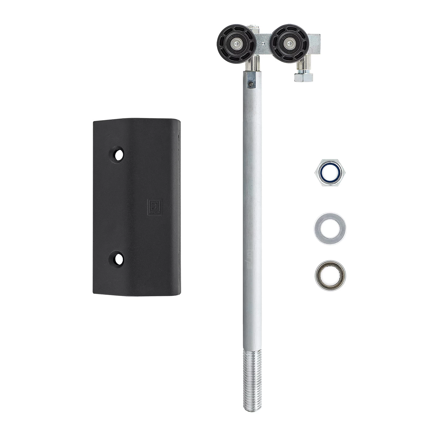 Hörmann Entlastungsrolle Mit Einfach-Bandteil 360 Mm, M12, DIN Rechts, Zwischenliegend 3 Hörmann Entlastungsrolle Mit Einfach-Bandteil 360 Mm, M12, DIN Rechts, Zwischenliegend – Bild 3