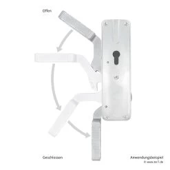 Hörmann Tortreibriegel Basküle Links, PZ 13 Hörmann Tortreibriegel Basküle Links, PZ -Bester Türzubehör Geschäft 790540 hoermann tortreibriegel baskuele links pz anwendungsbeispiel