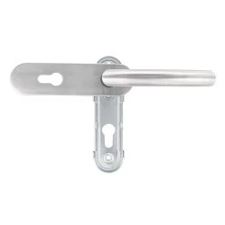 Steinau FS VDS Wechselgarnitur, Typ 510, Edelstahl Matt -Bester Türzubehör Geschäft ste810111 steinau fs vds wechselgarnitur typ 510 edelstahl matt griff vorderseite