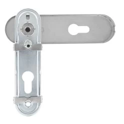 Steinau FS VDS Wechselgarnitur, Typ 510, Edelstahl Matt -Bester Türzubehör Geschäft ste810111 steinau fs vds wechselgarnitur typ 510 edelstahl matt knauf rueckansicht