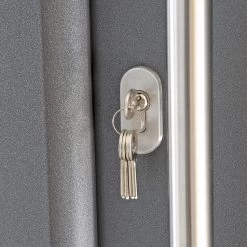 Hörmann ThermoPlus Haustür THP 750 Titan Metallic CH703 DIN LINKS -Bester Türzubehör Geschäft thp750lich703 hoermann thermopro haustuer din links titan metallic 03